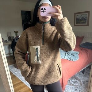 Brown Fleece Jacket